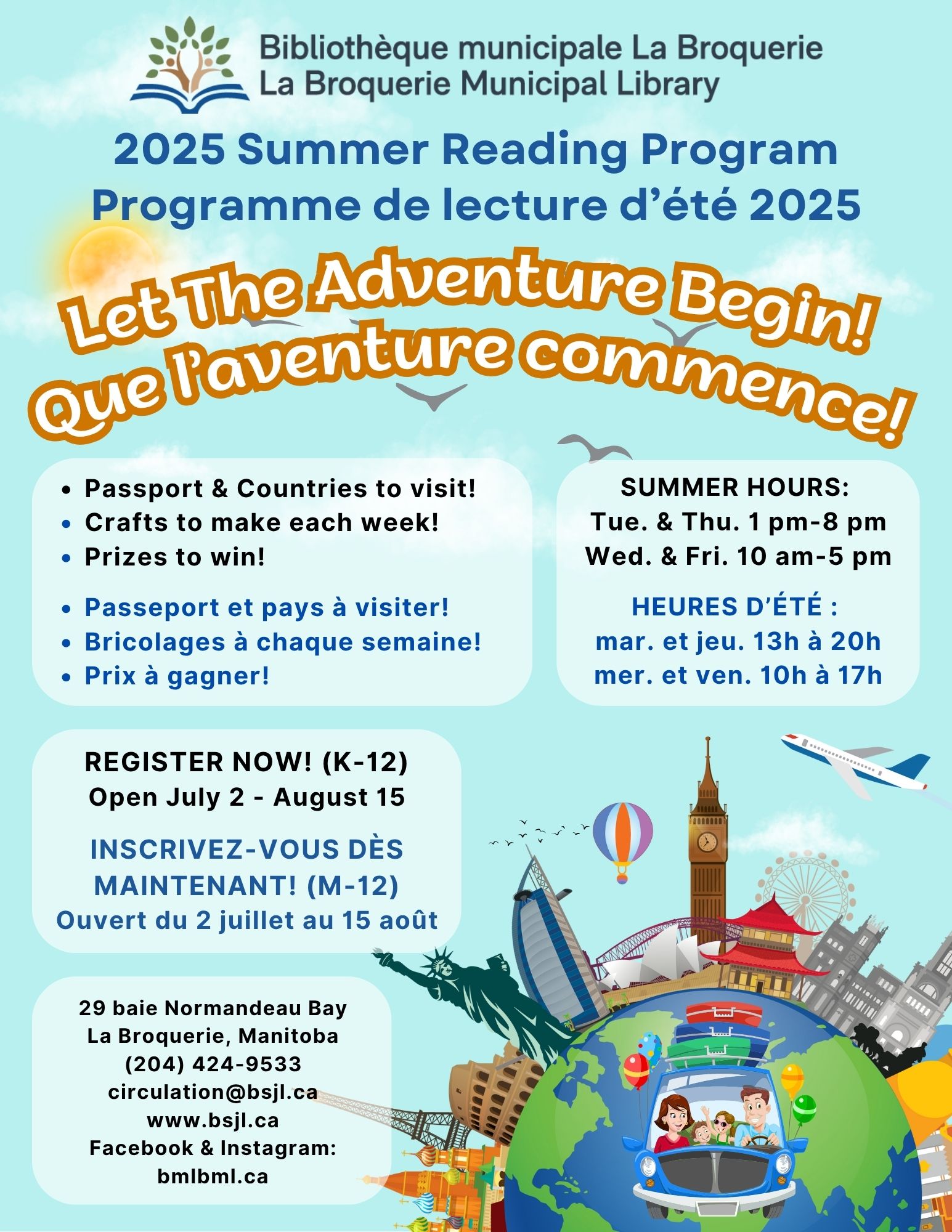 ple-affiche2025 Affiche Programme de lecture d'été 2025